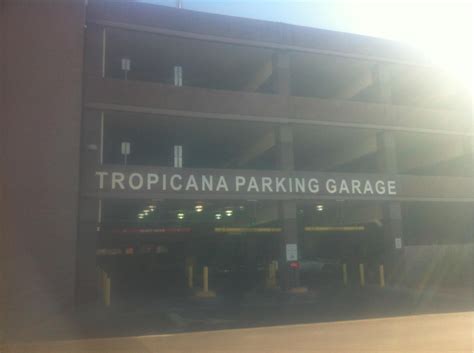 tropicana parking|Tropicana Parking Garage .